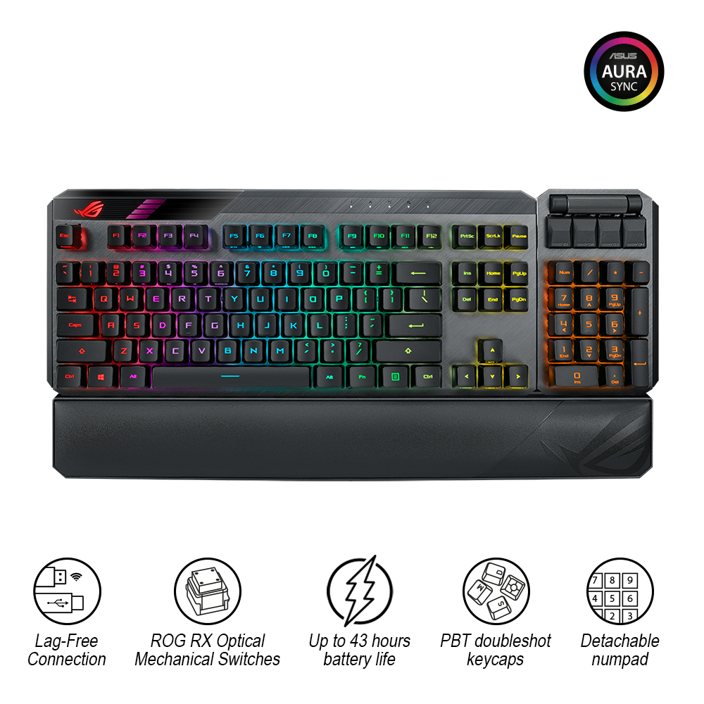 Клавиатура ASUS ROG Claymore II