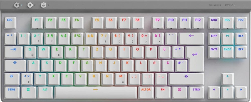 Клавиатура Logitech G515 Lightspeed TKL GL Linear 920-012569 (белый, с гравировкой)