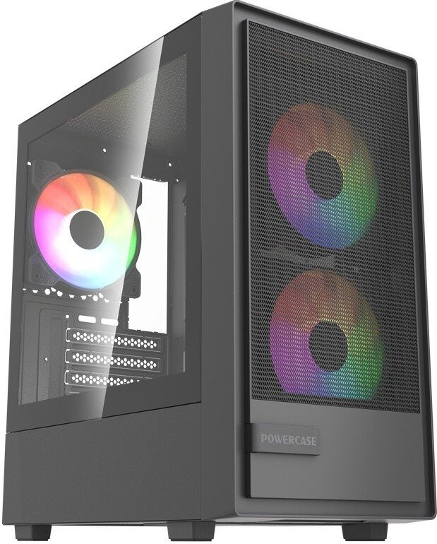 Корпус Powercase Mistral SM02 ARGB CMMSM02B-A3