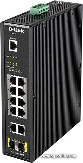Коммутатор D-Link DIS-200G-12PS/A1A