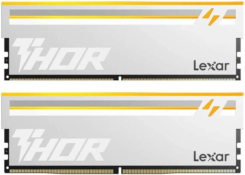 Оперативная память Lexar Thor RGB 2nd Gen 2x16ГБ DDR5 6000 МГц LD5U16G60C38SV-RGD