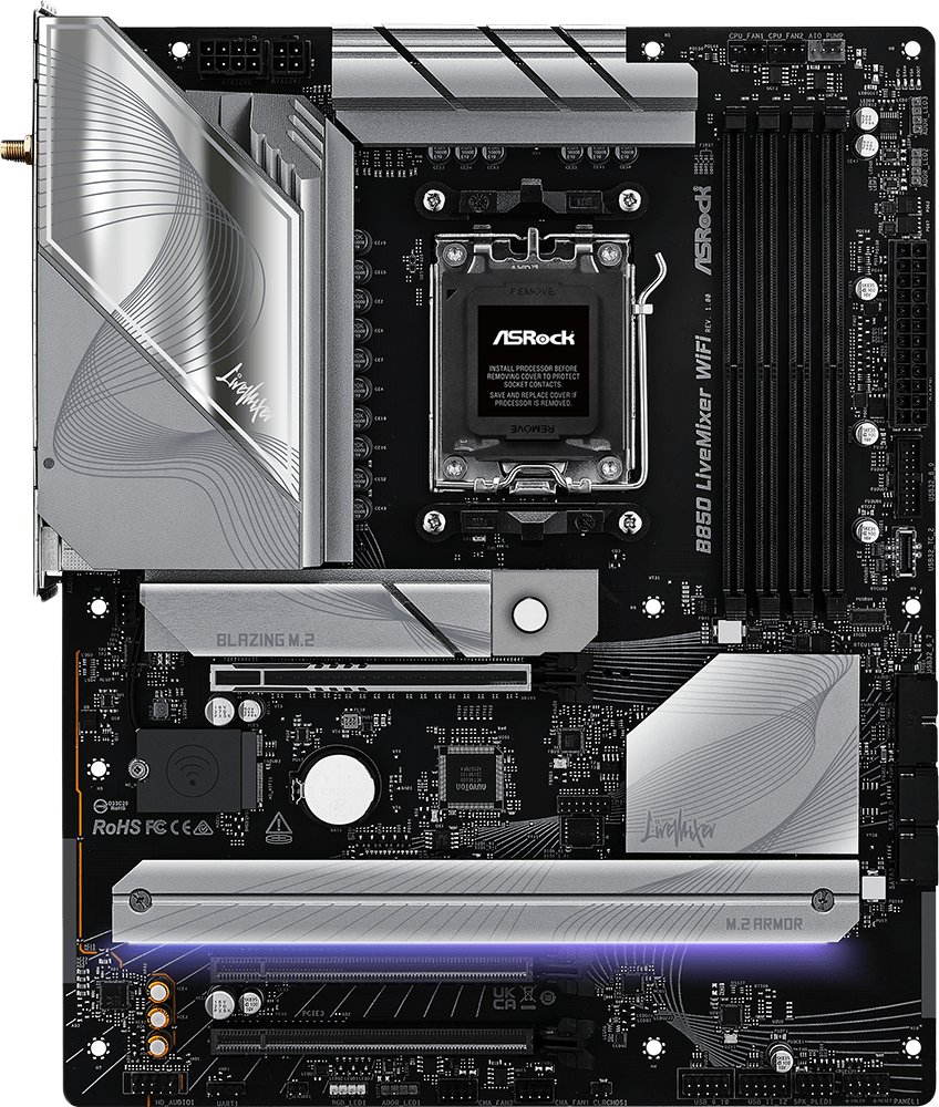 Материнская плата ASRock B850 LiveMixer WiFi