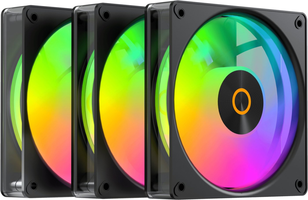 Комплект вентиляторов для корпуса Ocypus Gamma F12 Elite BK ARGB 3IN1