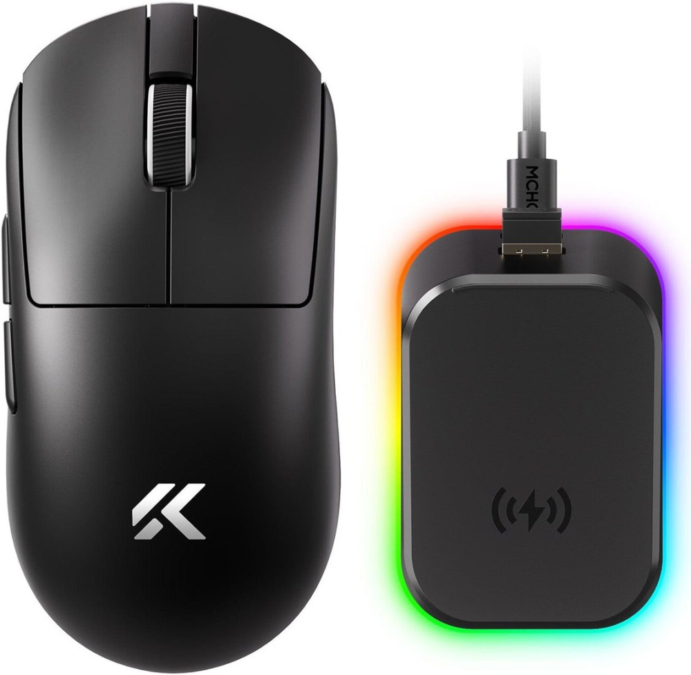 Игровая мышь MCHOSE A7 V2 Ultra Plus Lightweight Wireless (черный)
