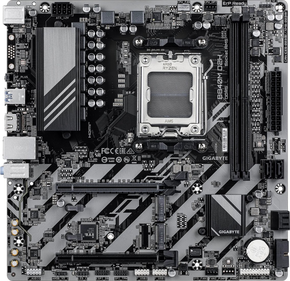 Материнская плата Gigabyte B840M D2H