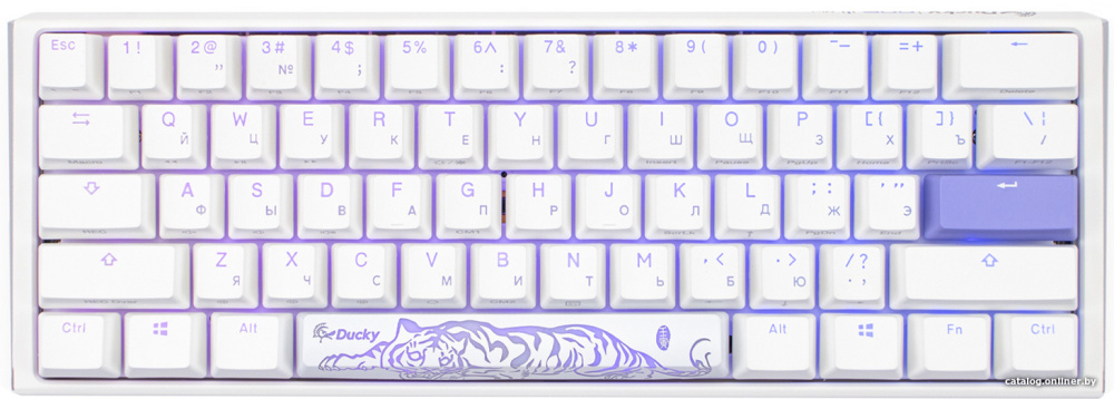Клавиатура Ducky One 3 Mini RGB White (Cherry MX Brown)