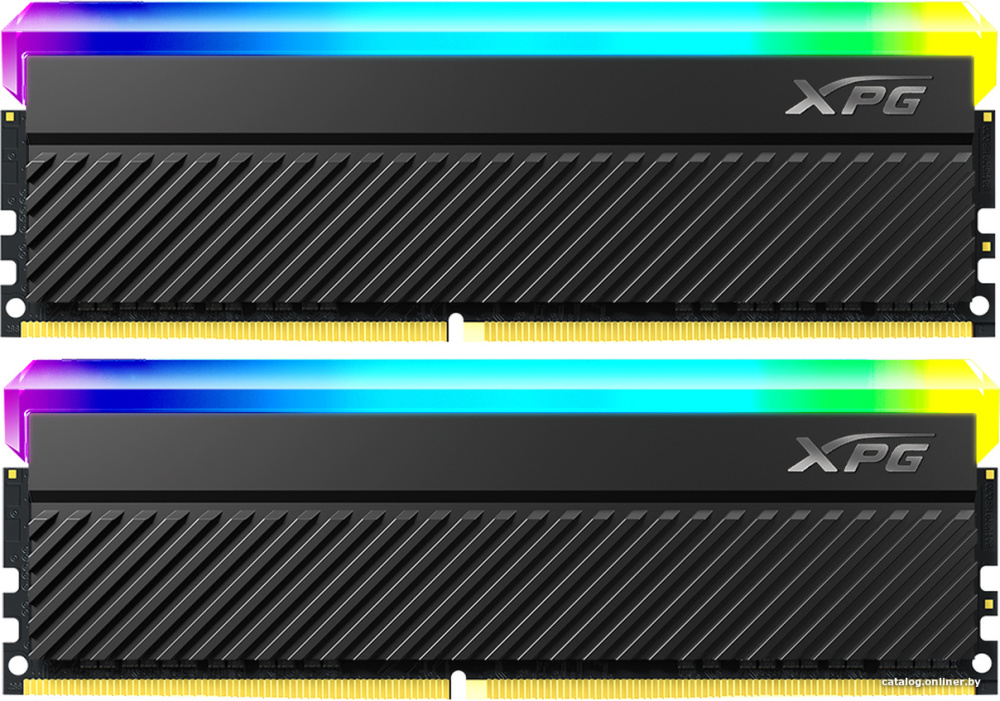 Оперативная память ADATA XPG Spectrix D45G RGB 2x16ГБ DDR4 3600МГц AX4U360016G18I-DCBKD45G