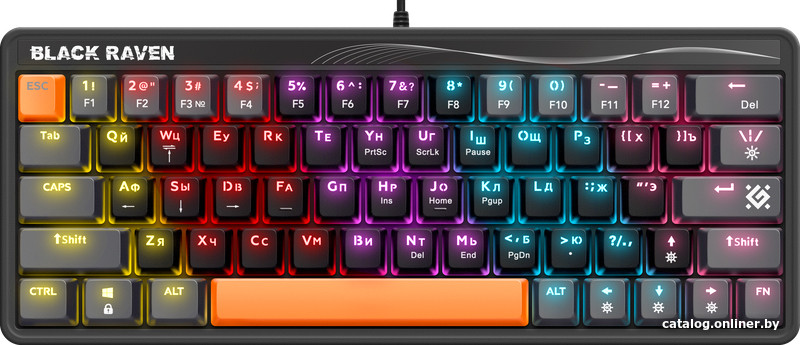 Клавиатура Defender Black Raven GK-417 45414