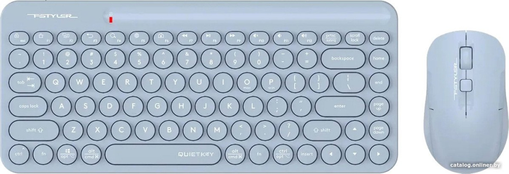 Офисный набор A4Tech Fstyler FG3200 Air2 (синий)