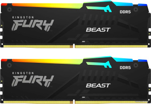 FURY Beast RGB 32ГБ DDR5 6000МГц KF560C40BBAK2-32