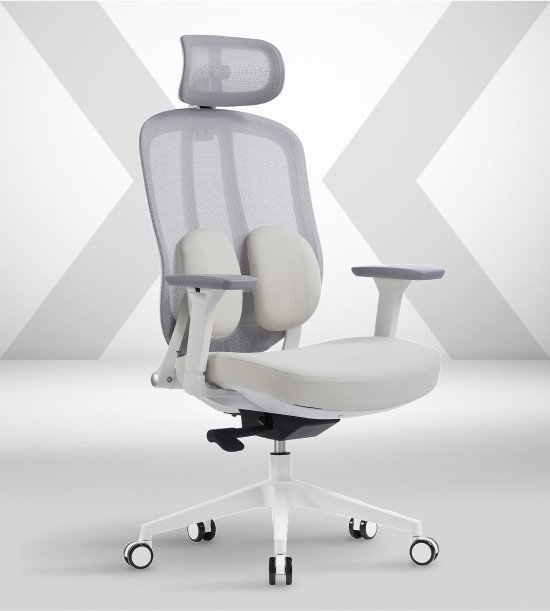 Офисное кресло SPARX Pillow White (бежевый)