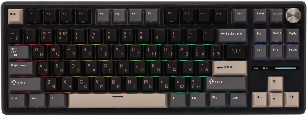 Клавиатура Royal Kludge R87 Pro Phantom (RK Cream)