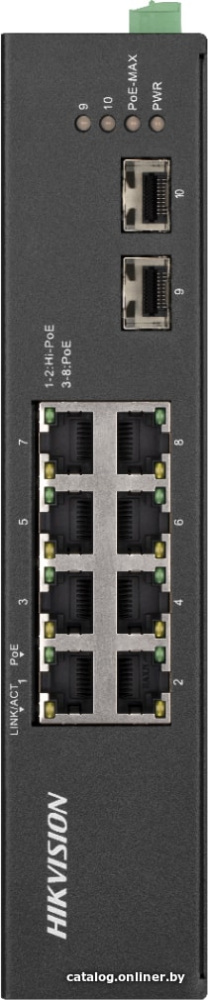 Коммутатор Hikvision DS-3T0510HP-E/HS
