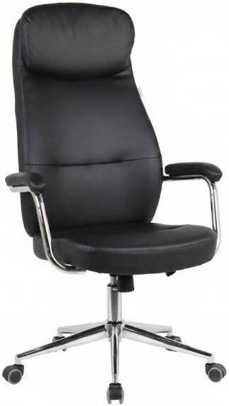 Офисное кресло King Style Softic PU Chrome (черный)