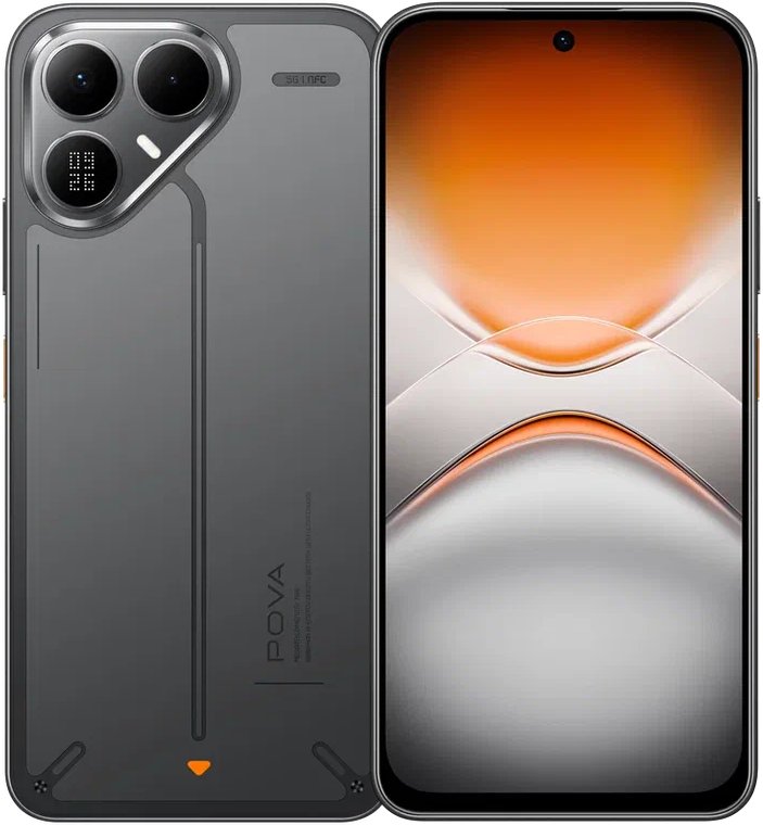 Телефон Tecno Pova 8 5G LK6 8GB/256GB (черный)