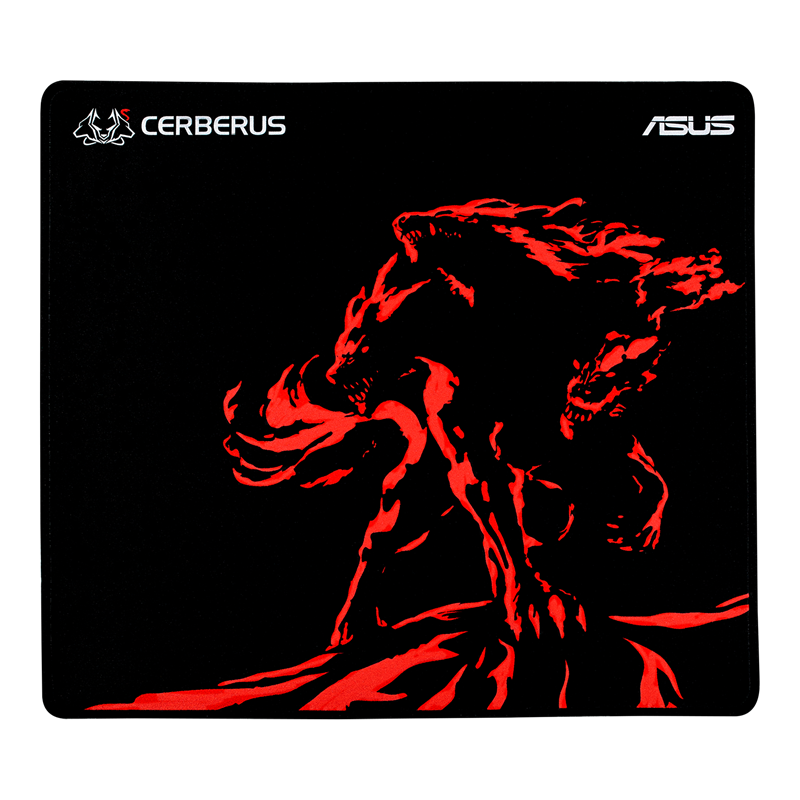 Коврик для мыши ASUS Cerberus Mat Mini (черный/красный)