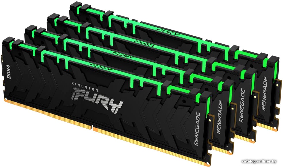 Kingston FURY Renegade RGB 4x8GB DDR4 PC4-28800 KF436C16RBAK4/32
