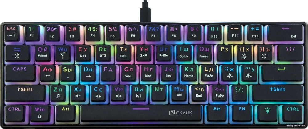 Клавиатура Oklick K763W