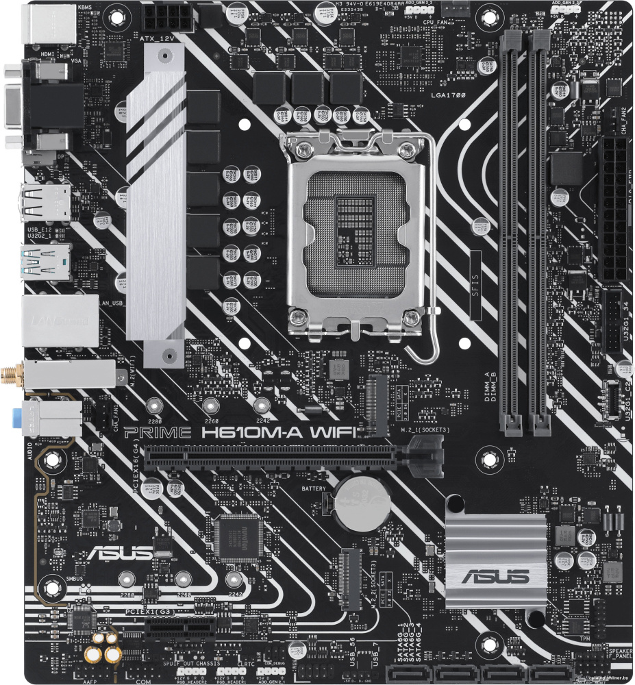 Материнская плата ASUS Prime H610M-A WiFi