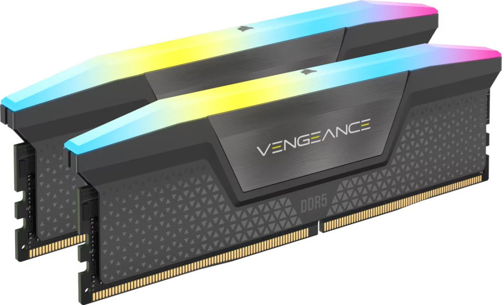 Оперативная память Corsair Vengeance RGB 2x16ГБ DDR5 6400 МГц CMH32GX5M2B6400Z36