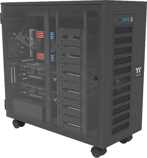 Корпус Thermaltake AX700 TG CA-11B-00F1WN-00