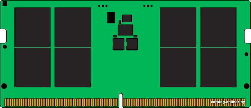 Kingston 48ГБ DDR5 SODIMM 5600 МГц KVR56S46BD8-48