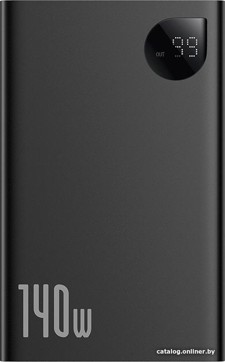 Внешний аккумулятор Baseus Adaman Digital Display Fast Charge Power Bank 140W 24000mAh (черный)