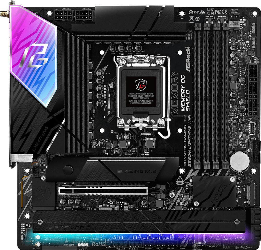 Материнская плата ASRock B860M Lightning WiFi