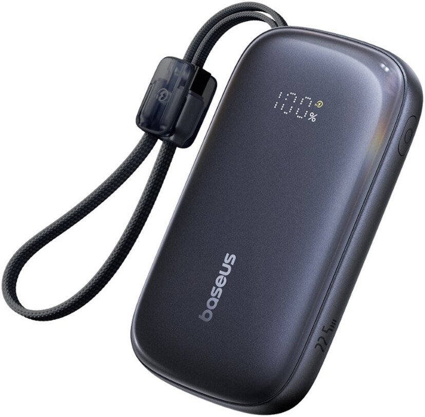 Внешний аккумулятор Baseus EnerFill FC21 Qpow 3 Ultra 20000mAh 22.5W (черный)