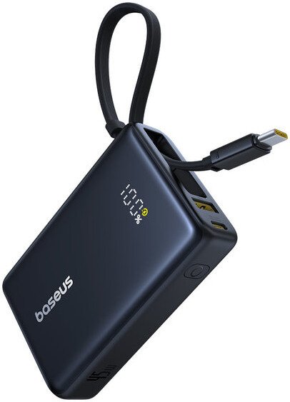 Внешний аккумулятор Baseus Picogo PPPG-1W45C Digital Display Power Bank 45W 10000mAh (черный)