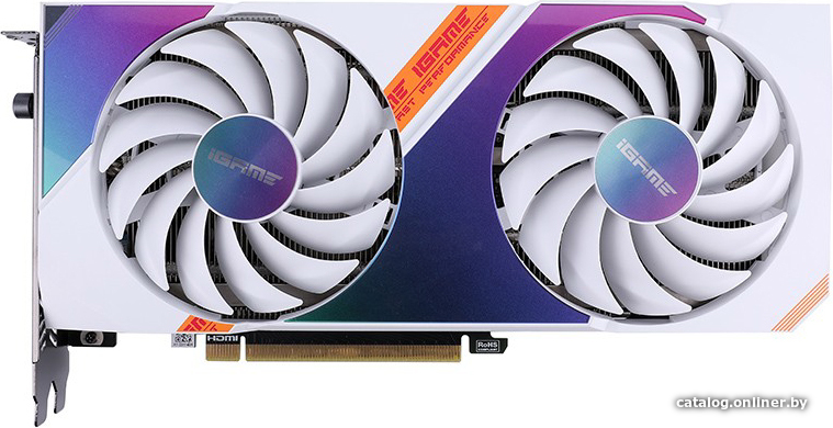 Видеокарта Colorful iGame GeForce RTX 3050 Ultra W Duo OC 8G-V