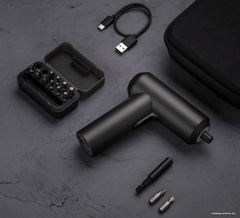 Электроотвертка Xiaomi Mi Electric Screwdriver Gun (с 1-им АКБ, кейс)