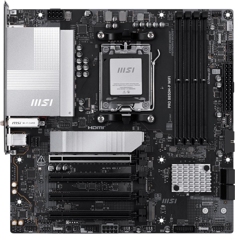 Материнская плата MSI Pro B850M-P WiFi