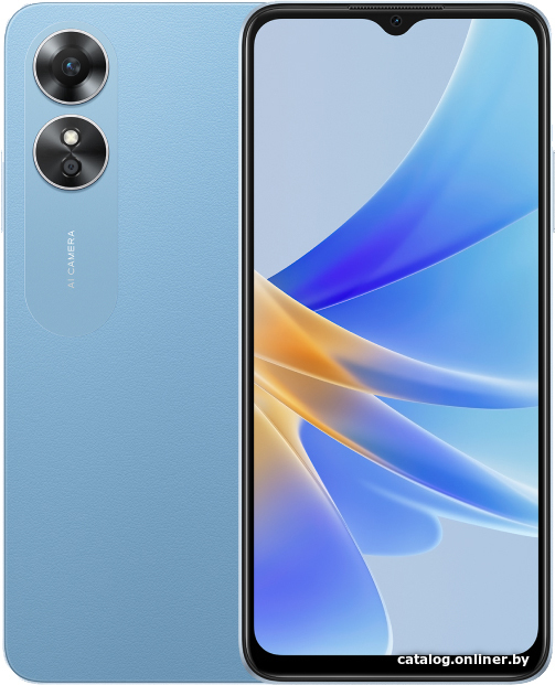 Смартфон Oppo A17 CPH2477 4GB/64GB международная версия (синий)