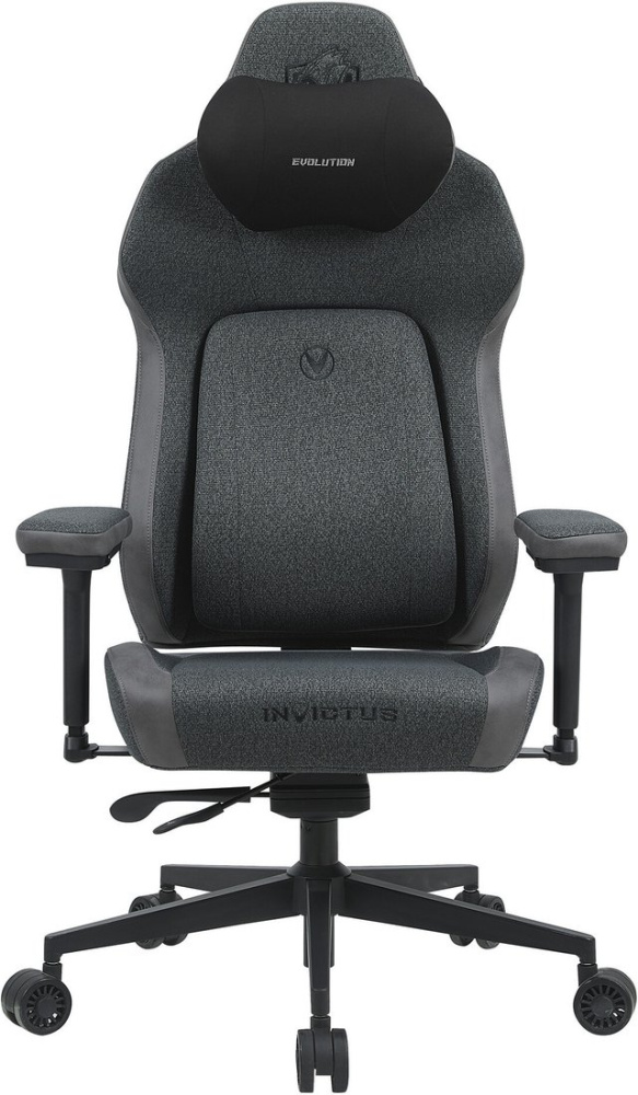 Игровое (геймерское) кресло Evolution Invictus Fabric (графитовый)