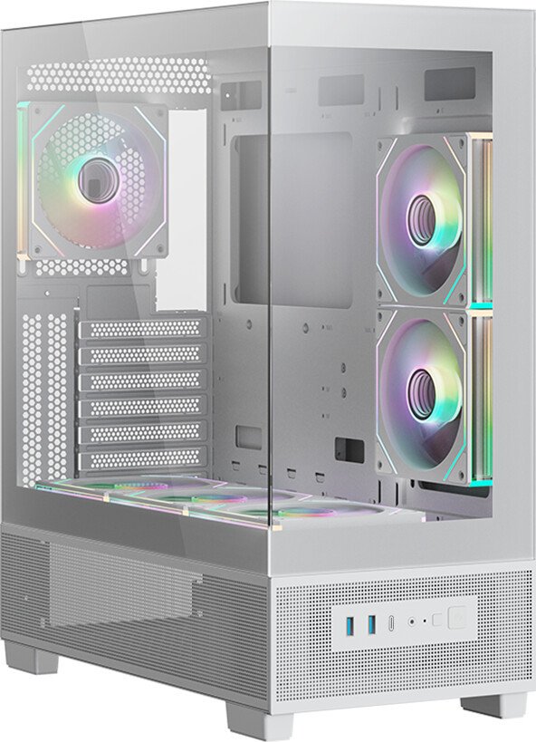 Корпус XASTRA Q500 6ARGB-C10-UC (белый)