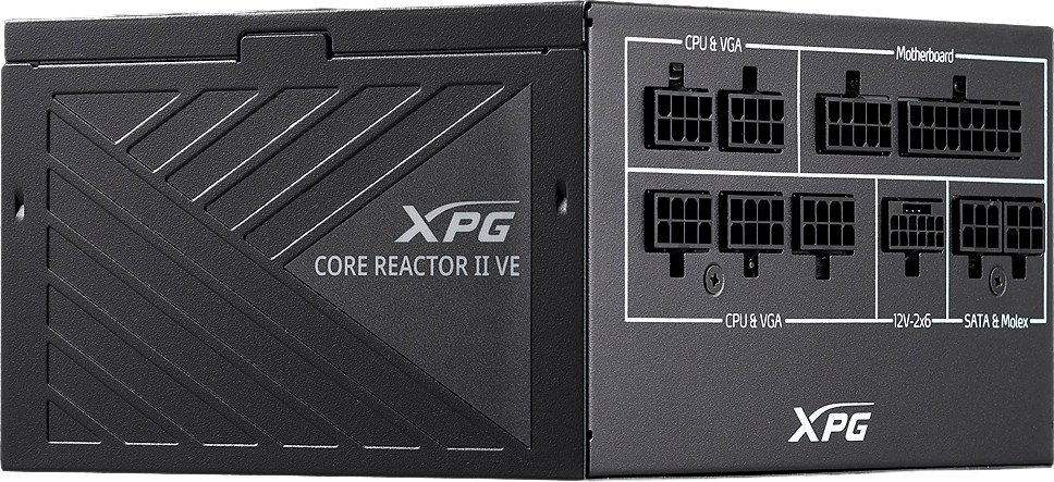Блок питания ADATA XPG Core Reactor II VE 750W COREREACTORIIVE750G-BKCEU