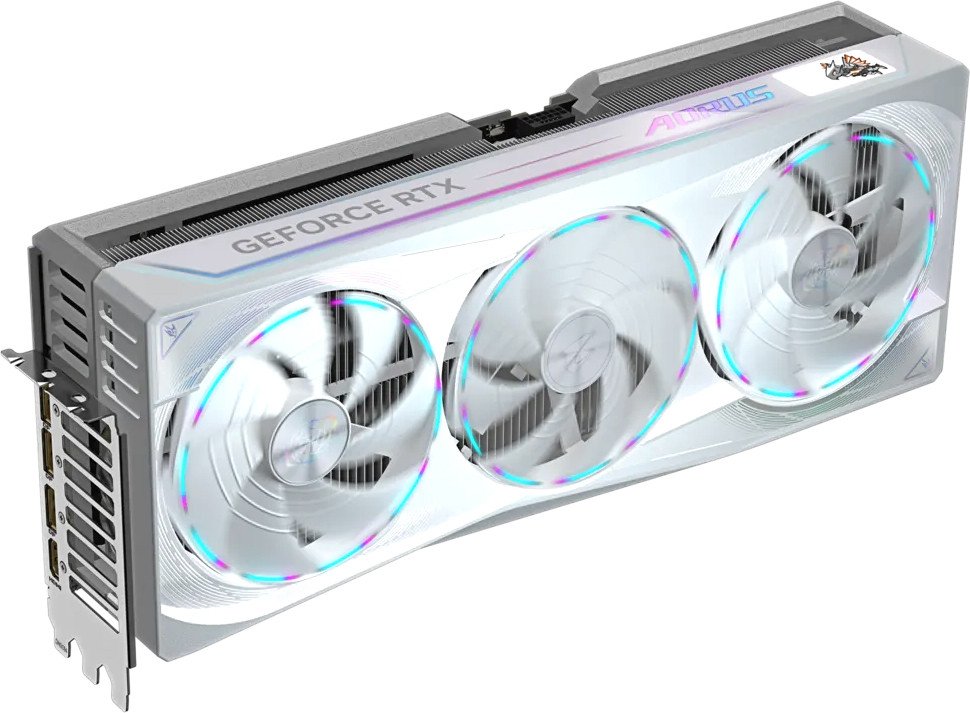 Видеокарта Gigabyte Aorus GeForce RTX 5090 Master Ice 32G GV-N5090AORUSM ICE-32GD