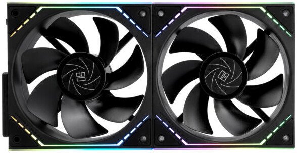 Комплект вентиляторов для корпуса Thermalright TL-M12QR X2 (черный)
