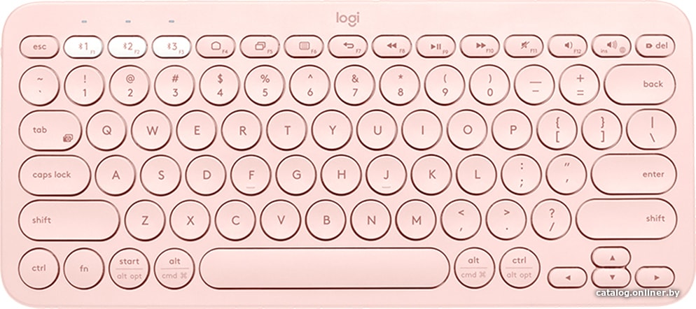 Клавиатура Logitech Multi-Device K380 Bluetooth 920-010569 (розовый)