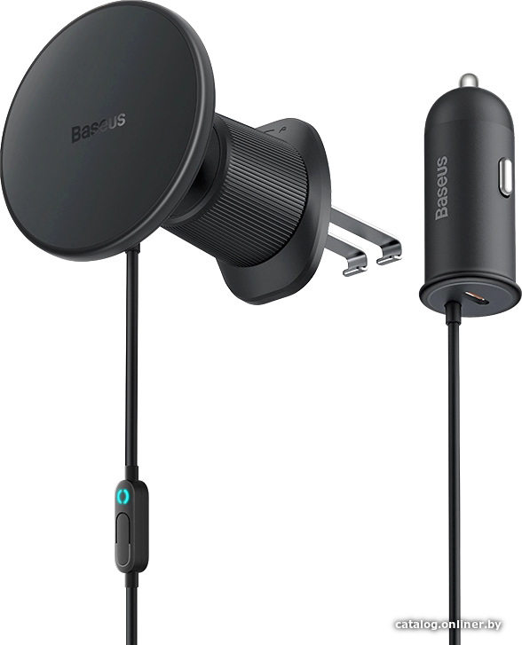 Автомобильное зарядное Baseus CW01 Magnetic Wireless Charging Car Mount 40W Claw Editon C40141000111