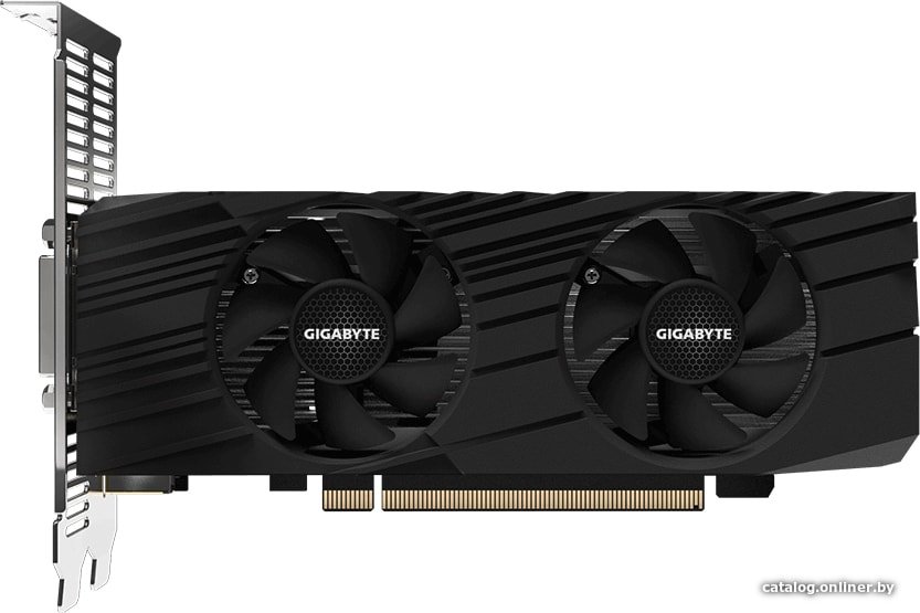 Видеокарта Gigabyte GeForce GTX 1650 D6 Low Profile 4GB GDDR6 GV-N1656D6-4GL