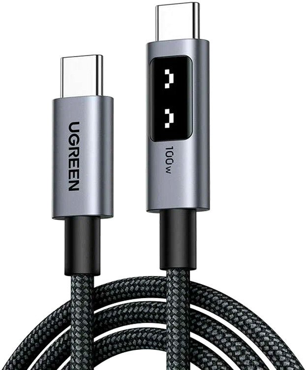Кабель Ugreen L509 45612 USB Type-C - USB Type-C (0.5 м, серый)
