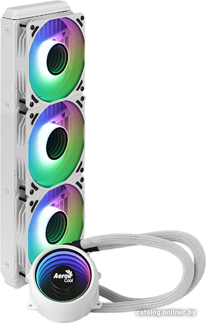 Жидкостное охлаждение для процессора AeroCool Mirage L360 (белый)