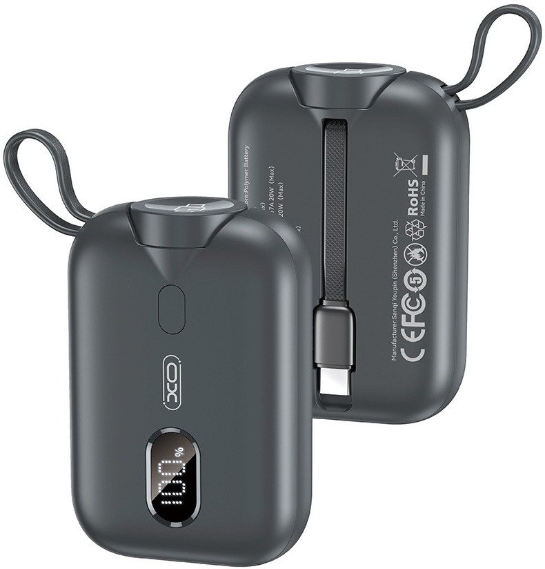 Внешний аккумулятор XO PR260 10000mAh (черный)