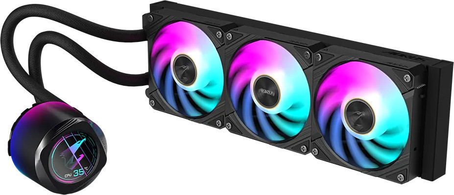 Жидкостное охлаждение для процессора Gigabyte Aorus Waterforce X II 360