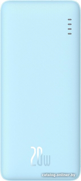 Внешний аккумулятор Baseus Airpow Fast Charge Power Bank 20W 10000mAh (голубой)