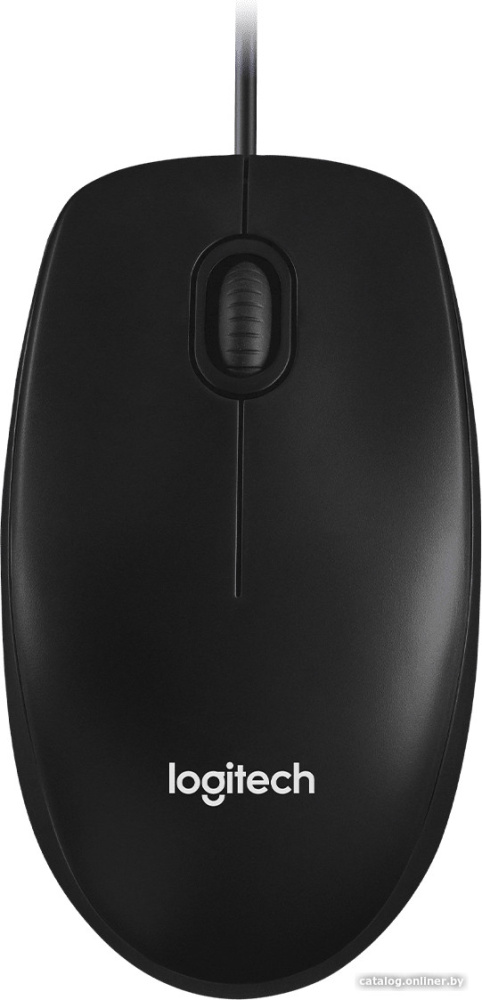Мышь Logitech M100 (черный, обновленный дизайн)