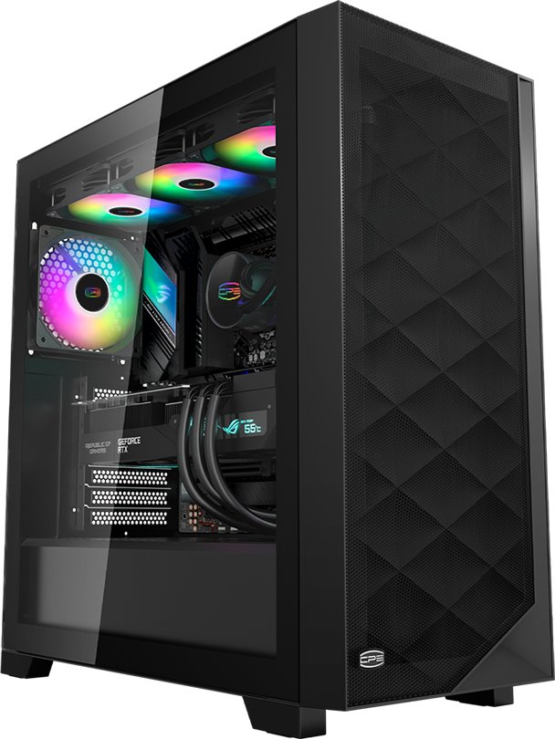 Корпус PCCooler C3D510 ARGB (черный)