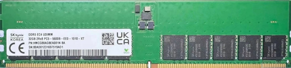 Hynix 32ГБ DDR5 5600 МГц HMCG88AGBEA081N